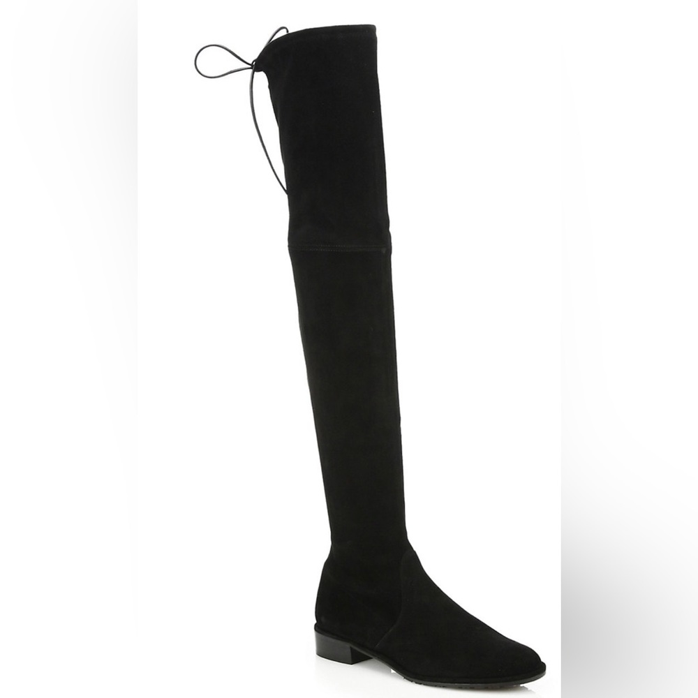 Brand new, never worn Stuart Weitzman Lowland Suede Thigh-high boots